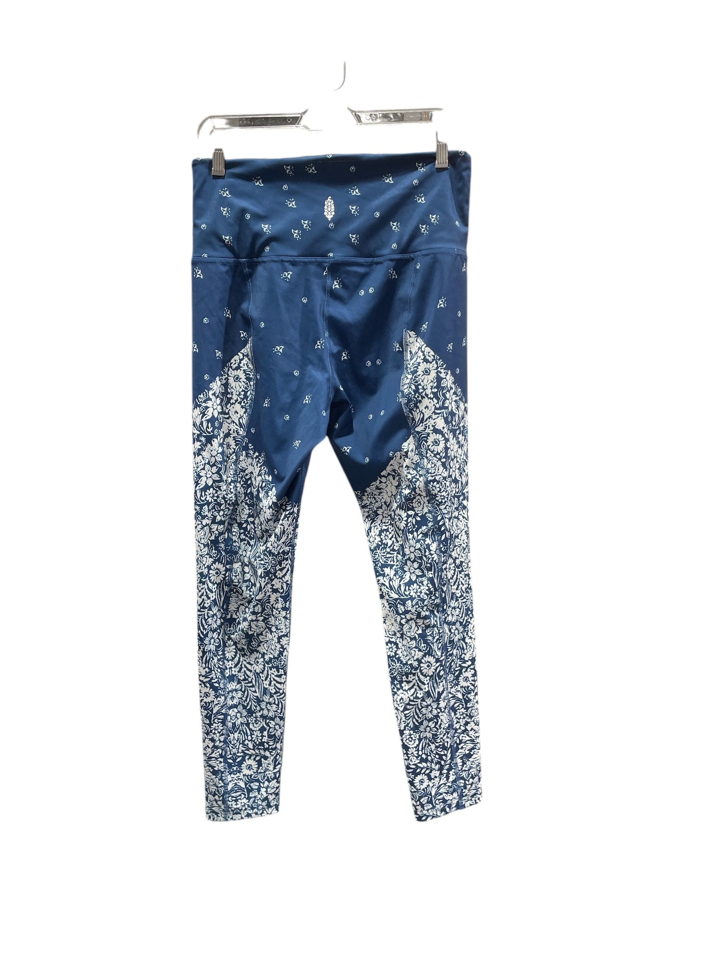 Athletic Leggings By Free People In Floral Print, Size: L