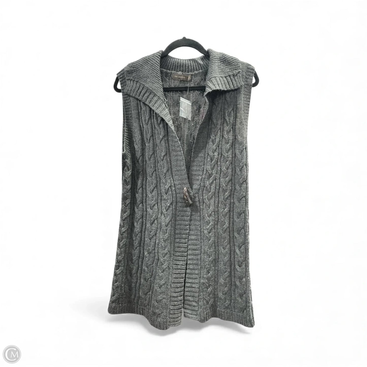 Cardigan By Limited In Grey, Size: L