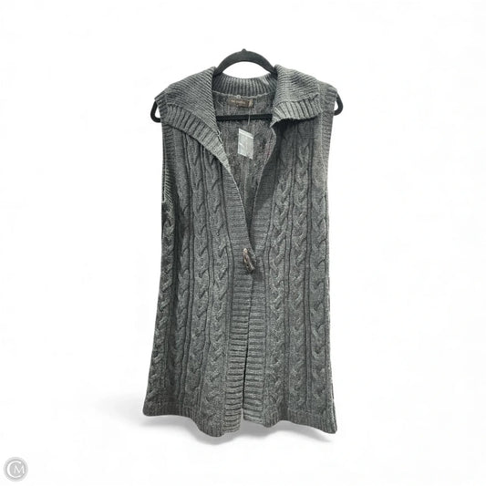 Cardigan By Limited In Grey, Size: L