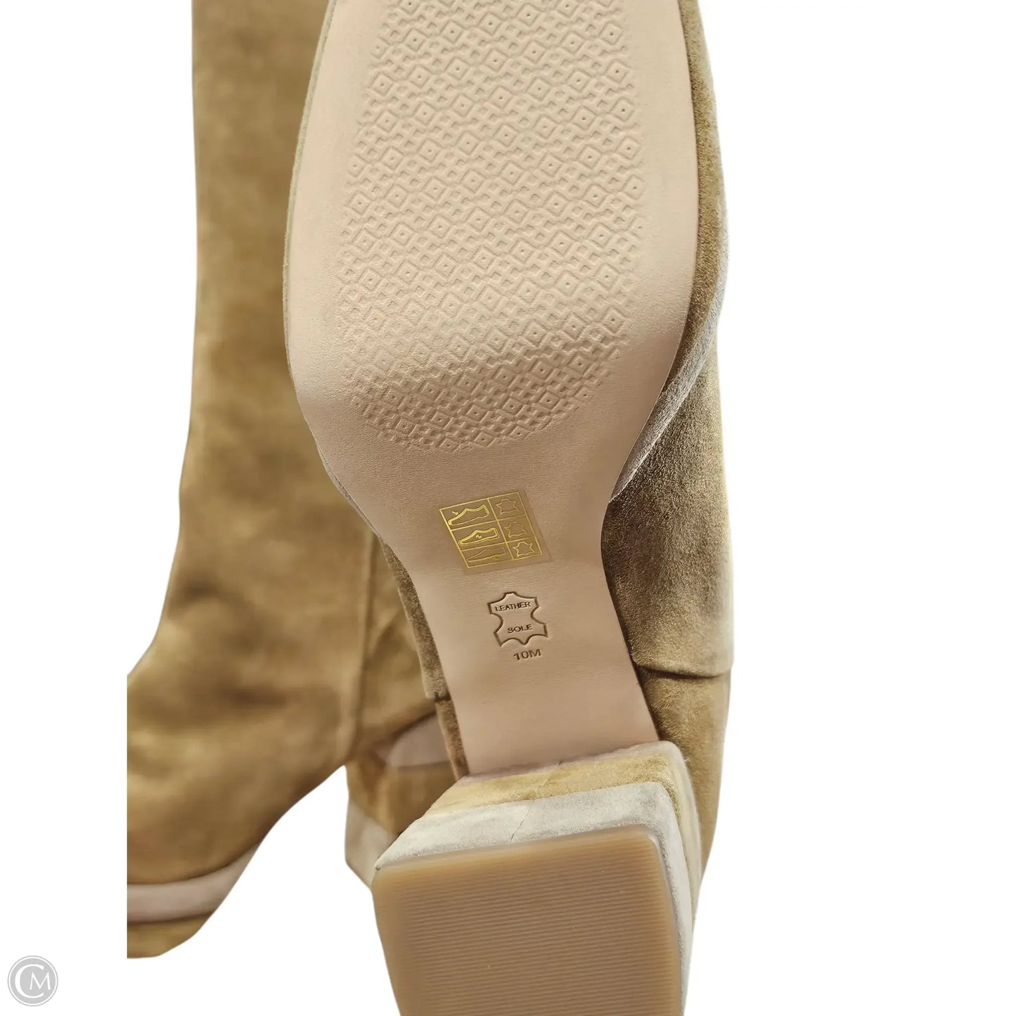 Boots Designer By Tory Burch In Brown, Size: 10