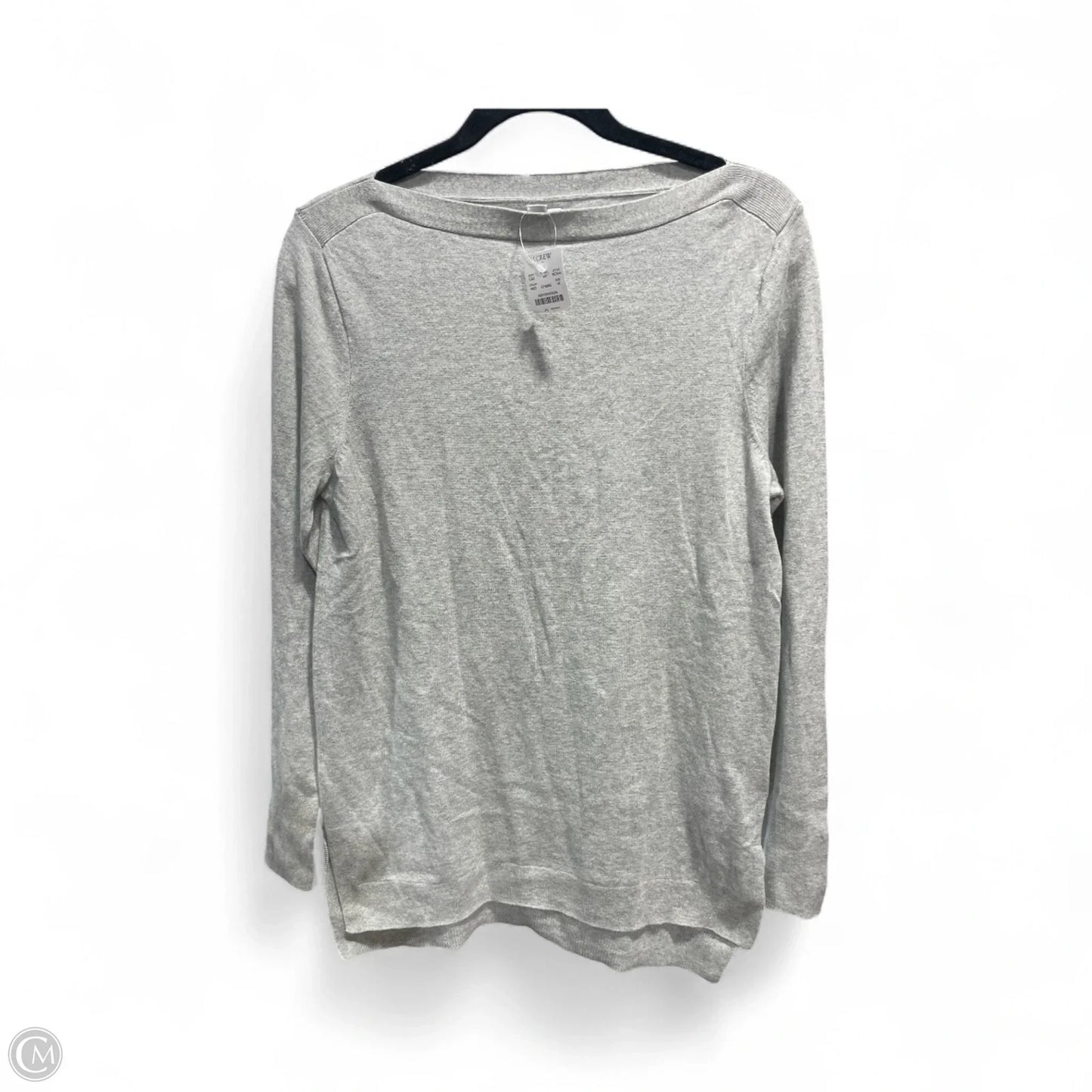 Tunic Long Sleeve By J. Crew In Grey, Size: M