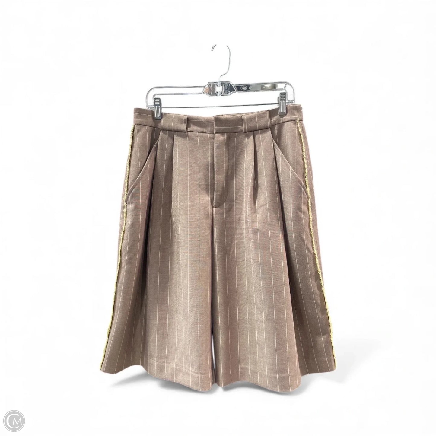 Shorts By Anthropologie In Striped Pattern, Size: 10