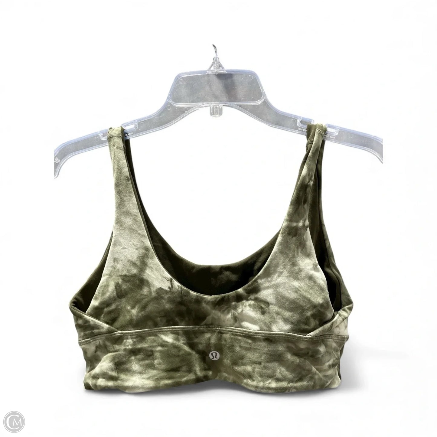 Athletic Bra By Lululemon In Camouflage Print, Size: 10
