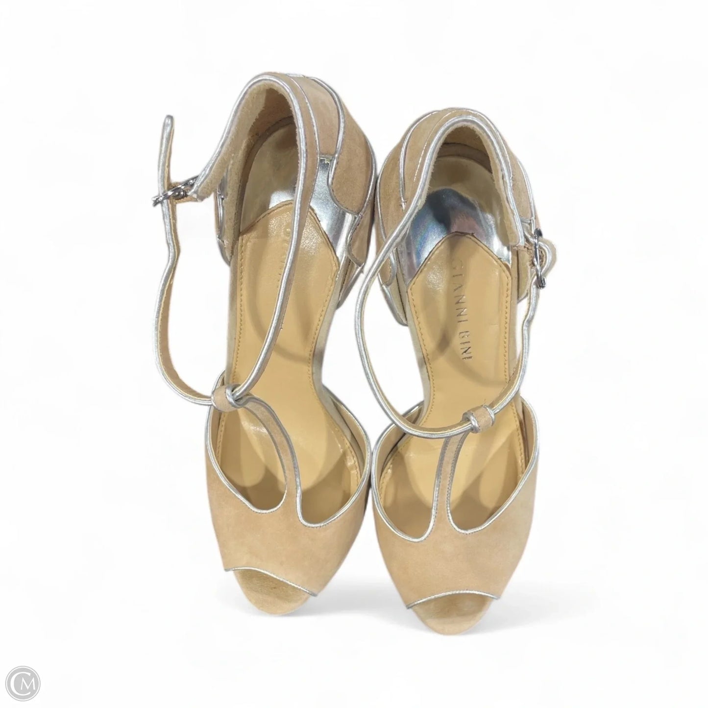 Shoes Heels Stiletto By Gianni Bini In Tan, Size: 9