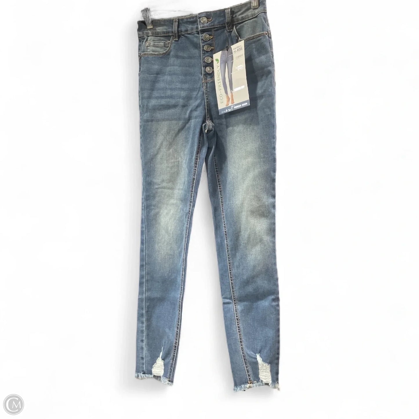 Jeans Skinny By Clothes Mentor In Blue Denim, Size: 28