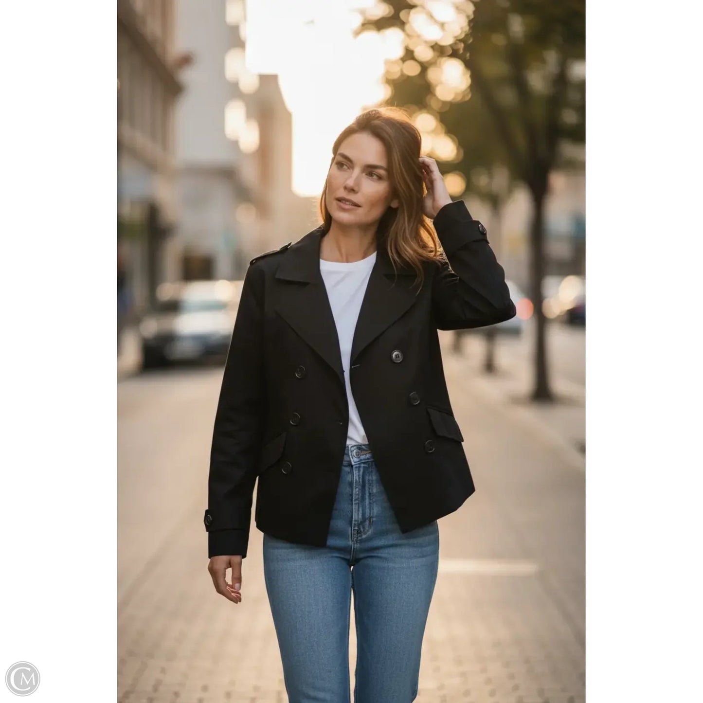 Jacket Luxury Designer By Dolce And Gabbana In Black, Size: L