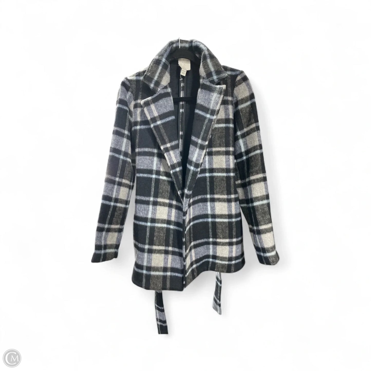 Coat Other By Joie In Plaid Pattern, Size: Xs