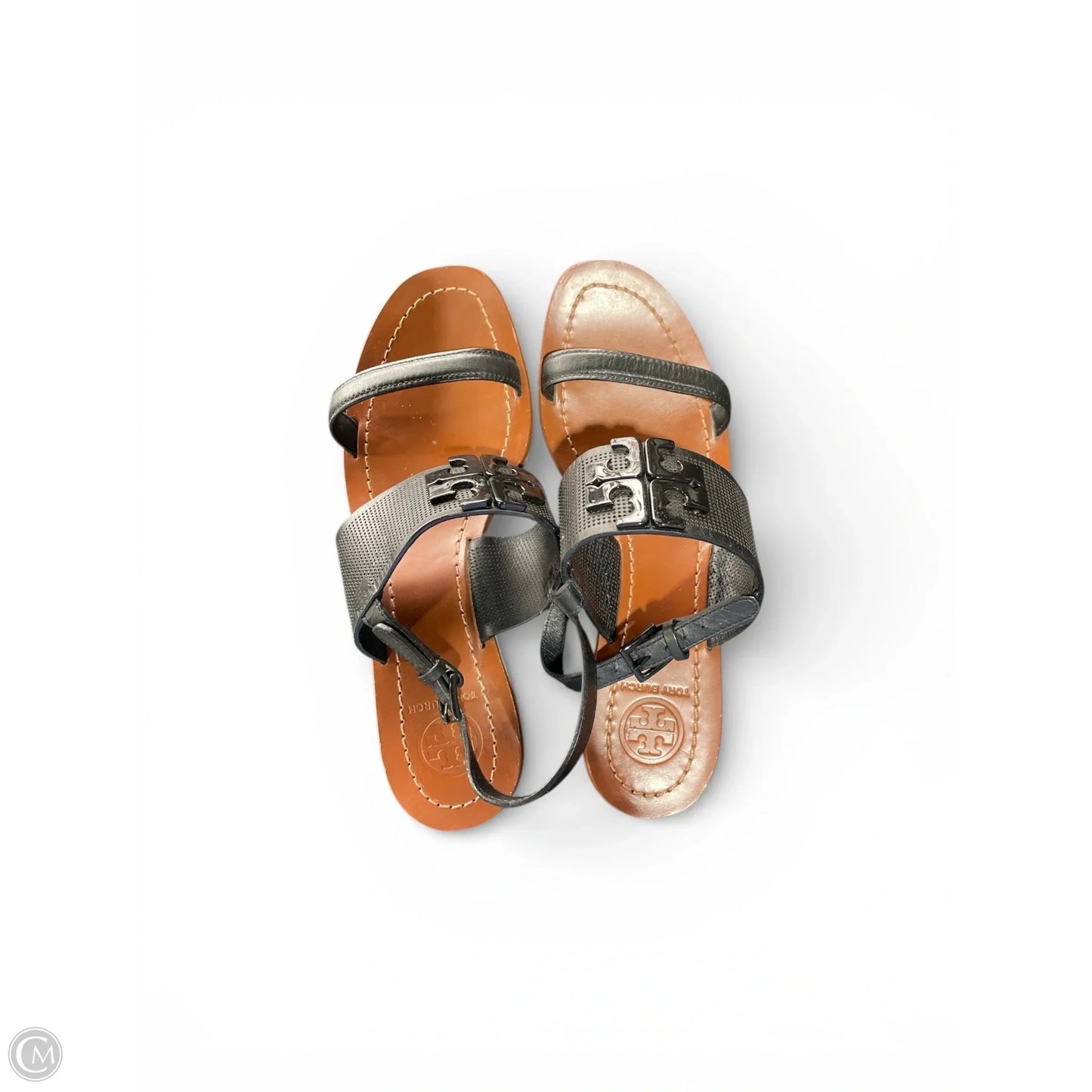 Sandals Designer By Tory Burch In Black, Size: 7