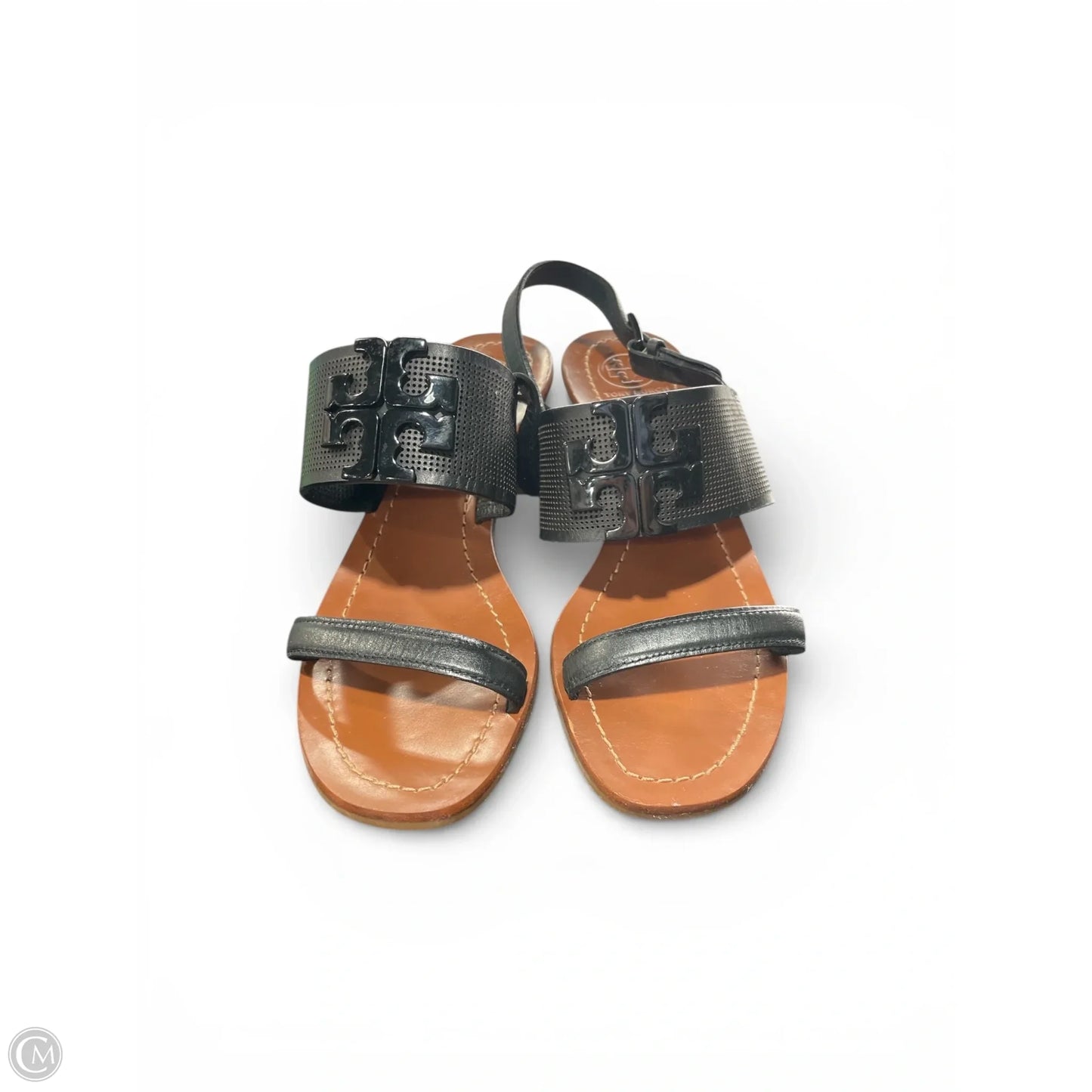 Sandals Designer By Tory Burch In Black, Size: 7