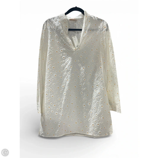 Tunic Designer By Tory Burch In Floral Print, Size: S