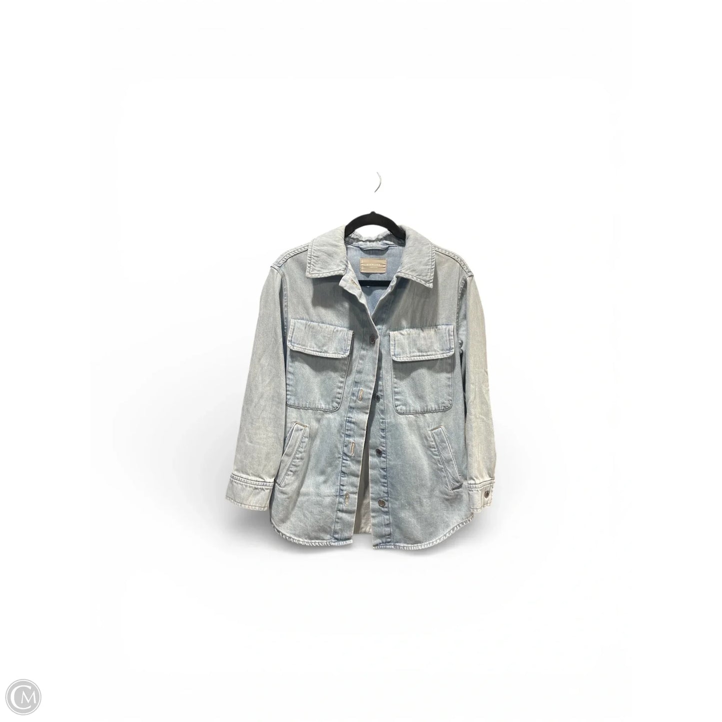 Jacket Denim By Everlane In Blue Denim, Size: Xs