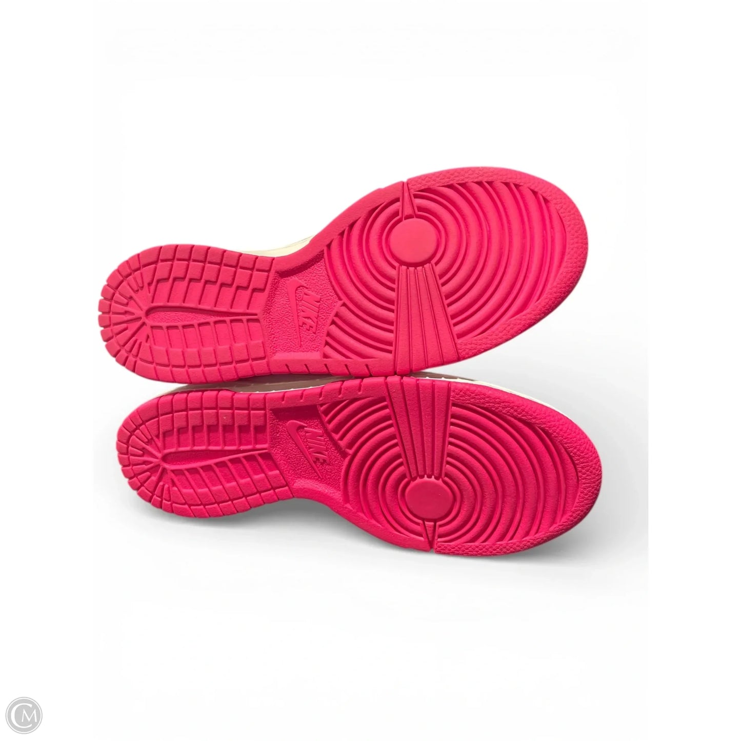 Shoes Sneakers By Nike In Pink & White, Size: 7