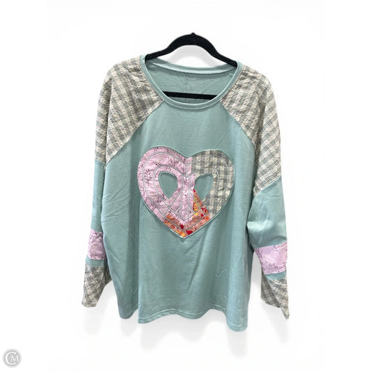 Top Long Sleeve By Clothes Mentor In Multi-colored, Size: 3x