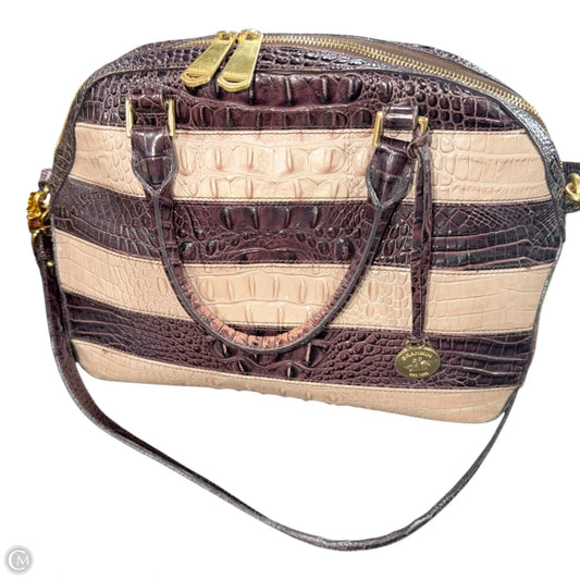 Handbag Designer By Brahmin, Size: Large