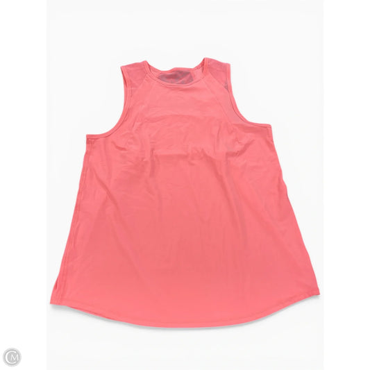 Athletic Tank Top By Lululemon In Pink, Size: S