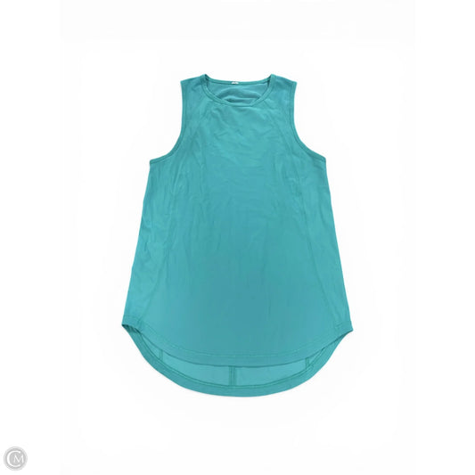 Athletic Tank Top By Lululemon In Green, Size: S