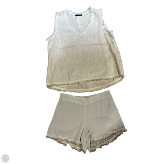 Shorts Set By Clothes Mentor In Brown, Size: Xs