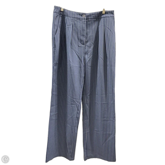Pants Dress By Commense In Striped Pattern, Size: L