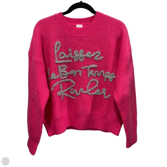 Sweater By Clothes Mentor In Pink, Size: Xs