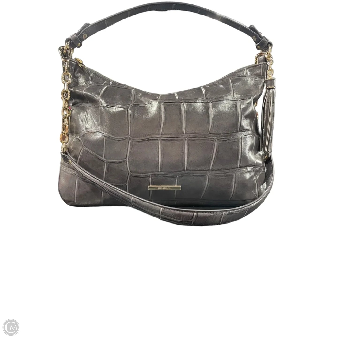 Handbag Designer By Brahmin, Size: Medium