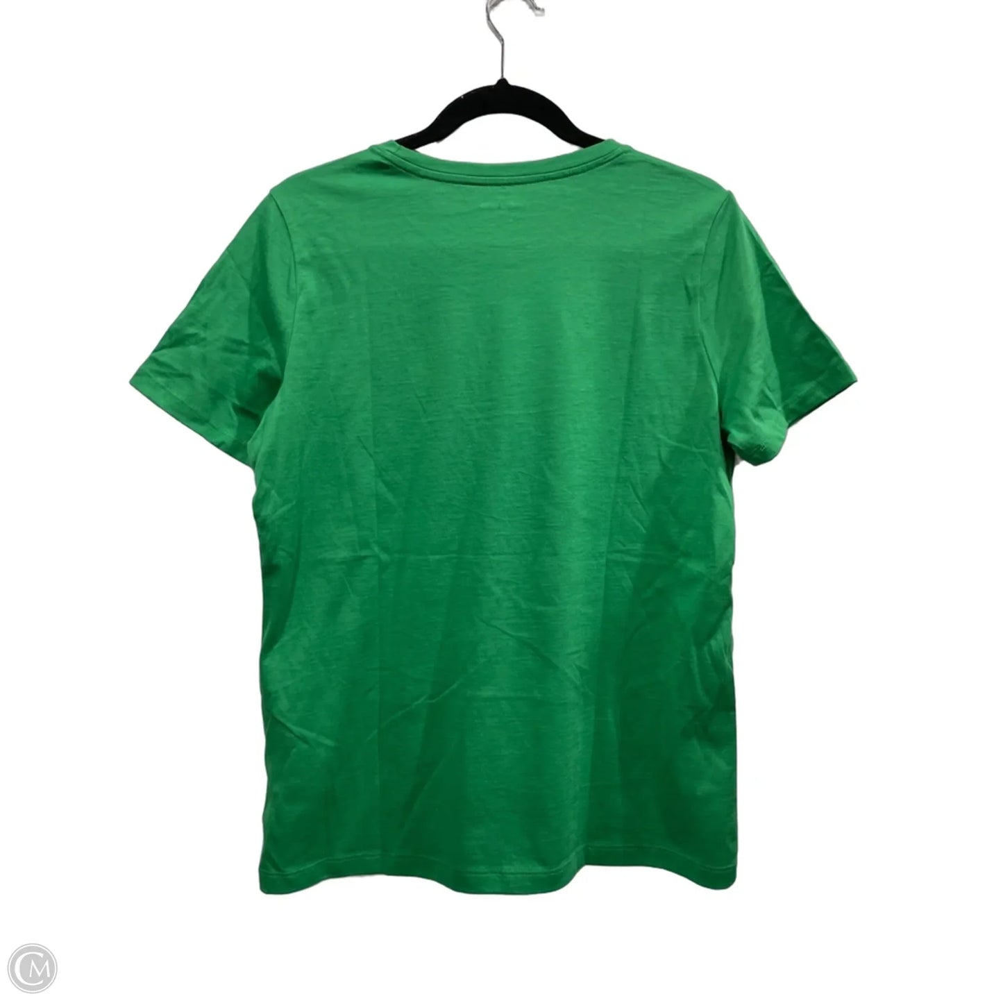 Top Short Sleeve Basic By Lands End In Green, Size: S