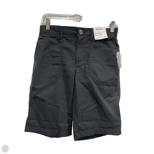 Shorts By Sonoma In Black, Size: Xs