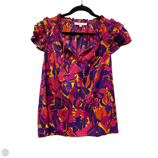 Blouse Sleeveless By Rose And Olive In Multi-colored, Size: L