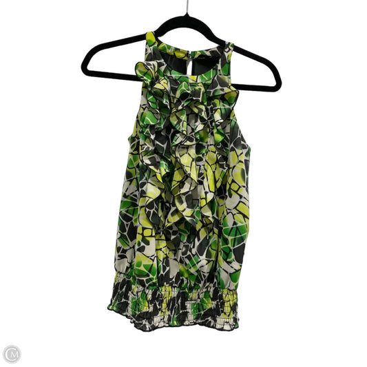 Blouse Sleeveless By Limited In Multi-colored, Size: Xs