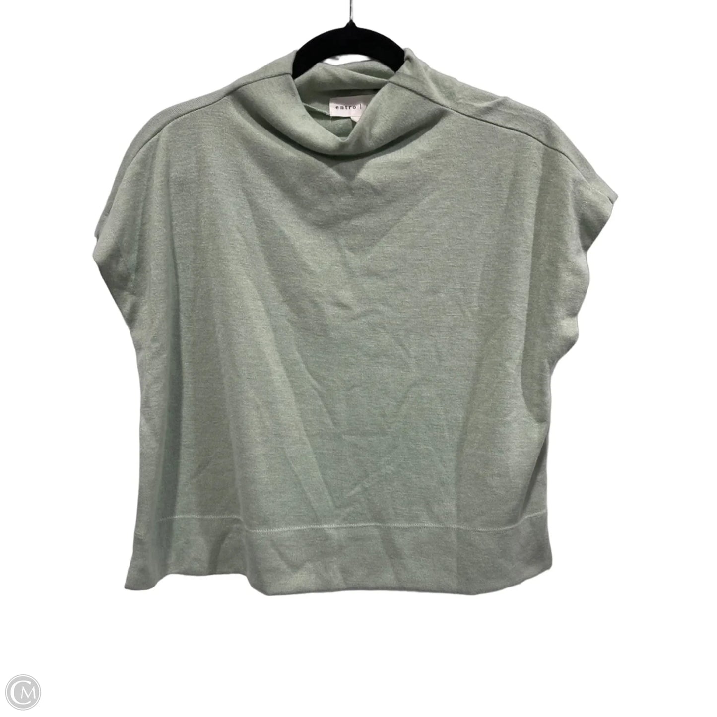 Top Sleeveless By Entro In Green, Size: L