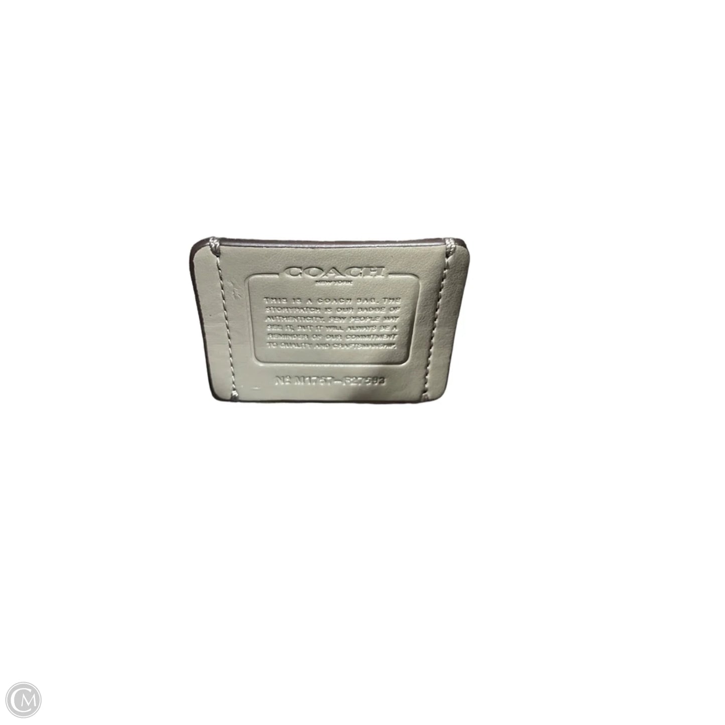 Handbag Designer By Coach, Size: Large