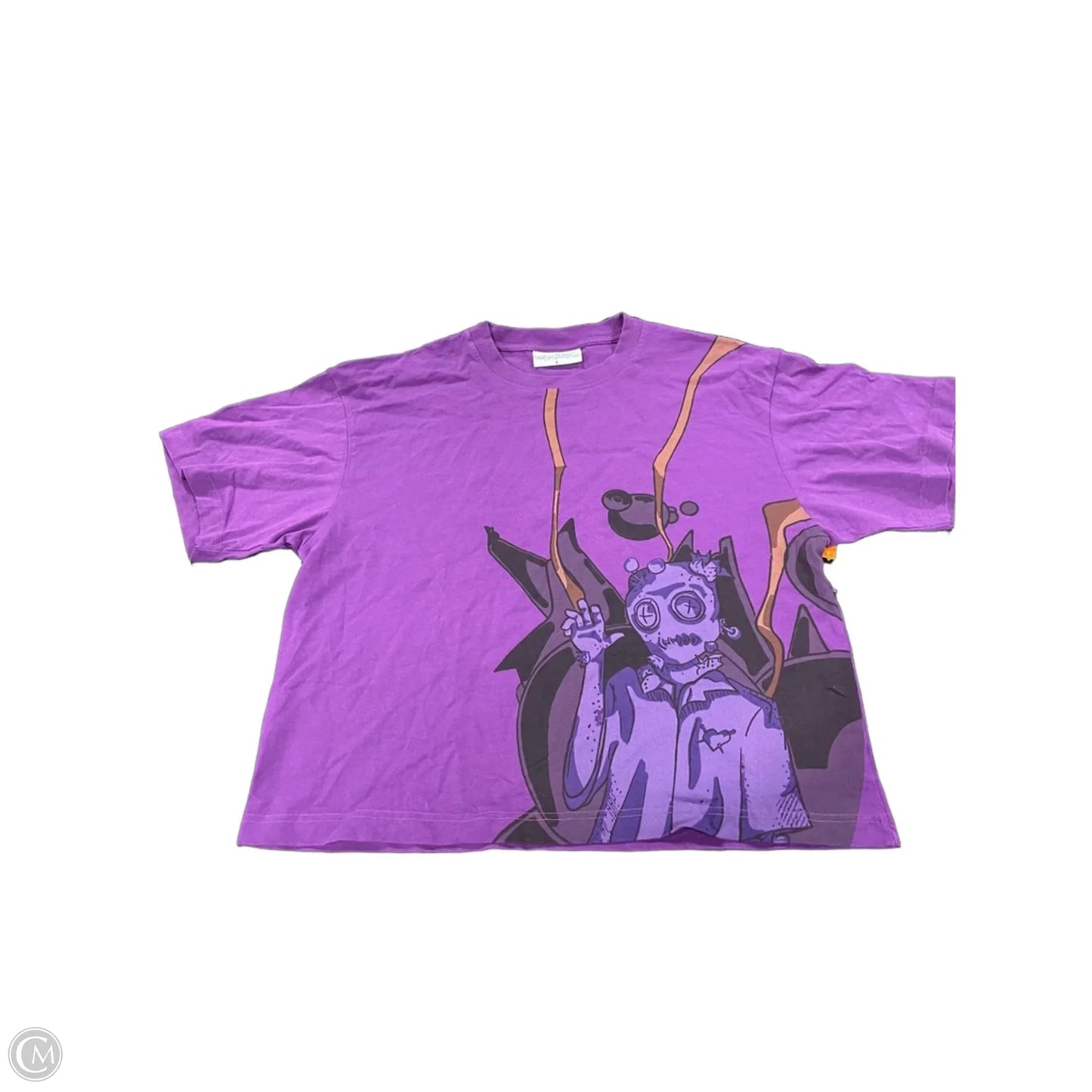 Top Short Sleeve By Clothes Mentor In Purple, Size: L