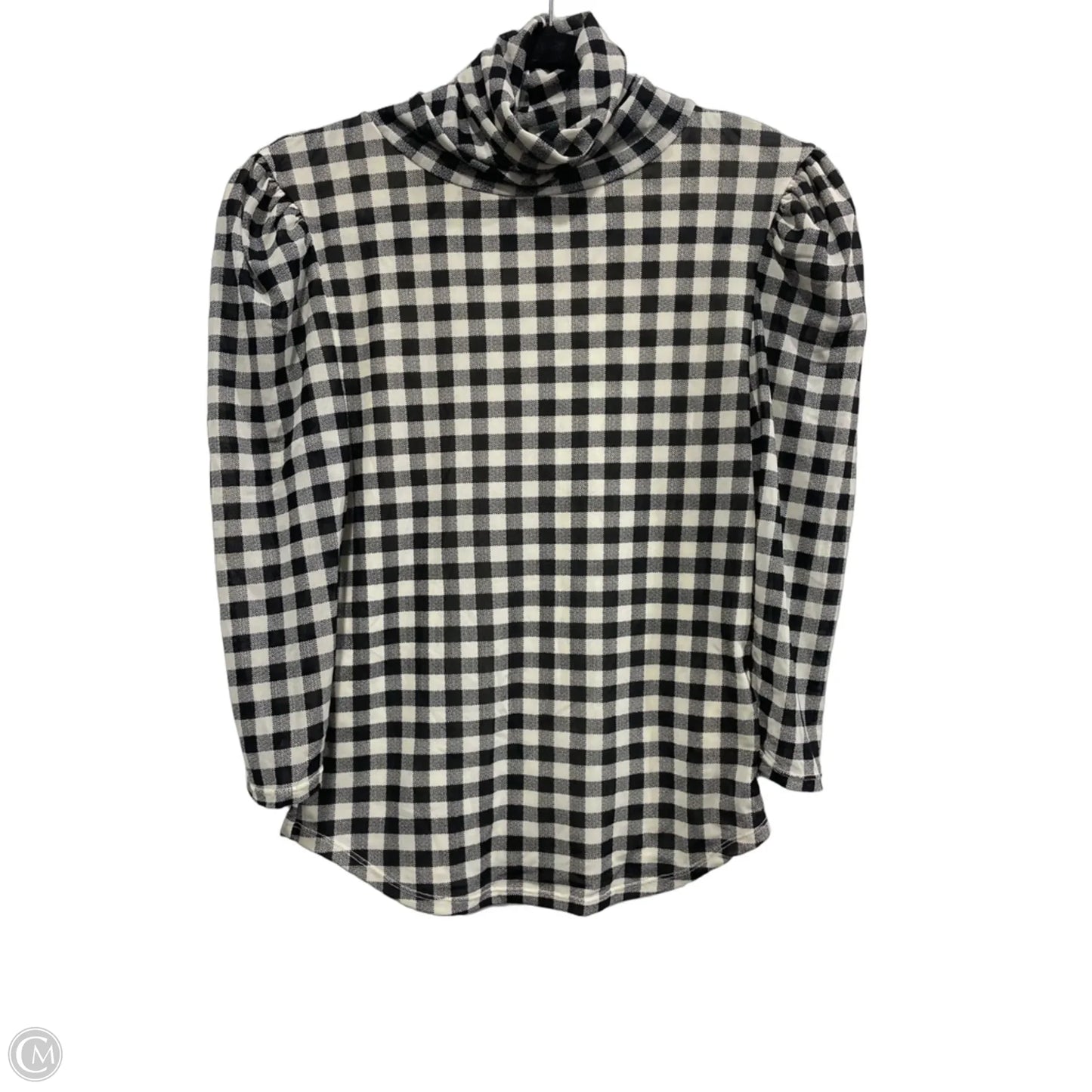 Top Long Sleeve By Free People In Checkered Pattern, Size: M