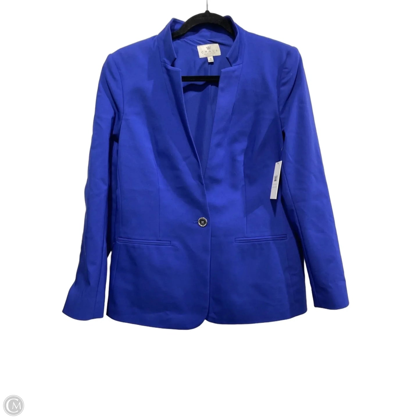 Blazer By Chaus In Blue, Size: 10