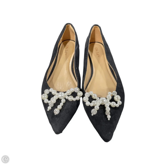 Shoes Flats By On 34th In Black, Size: 8