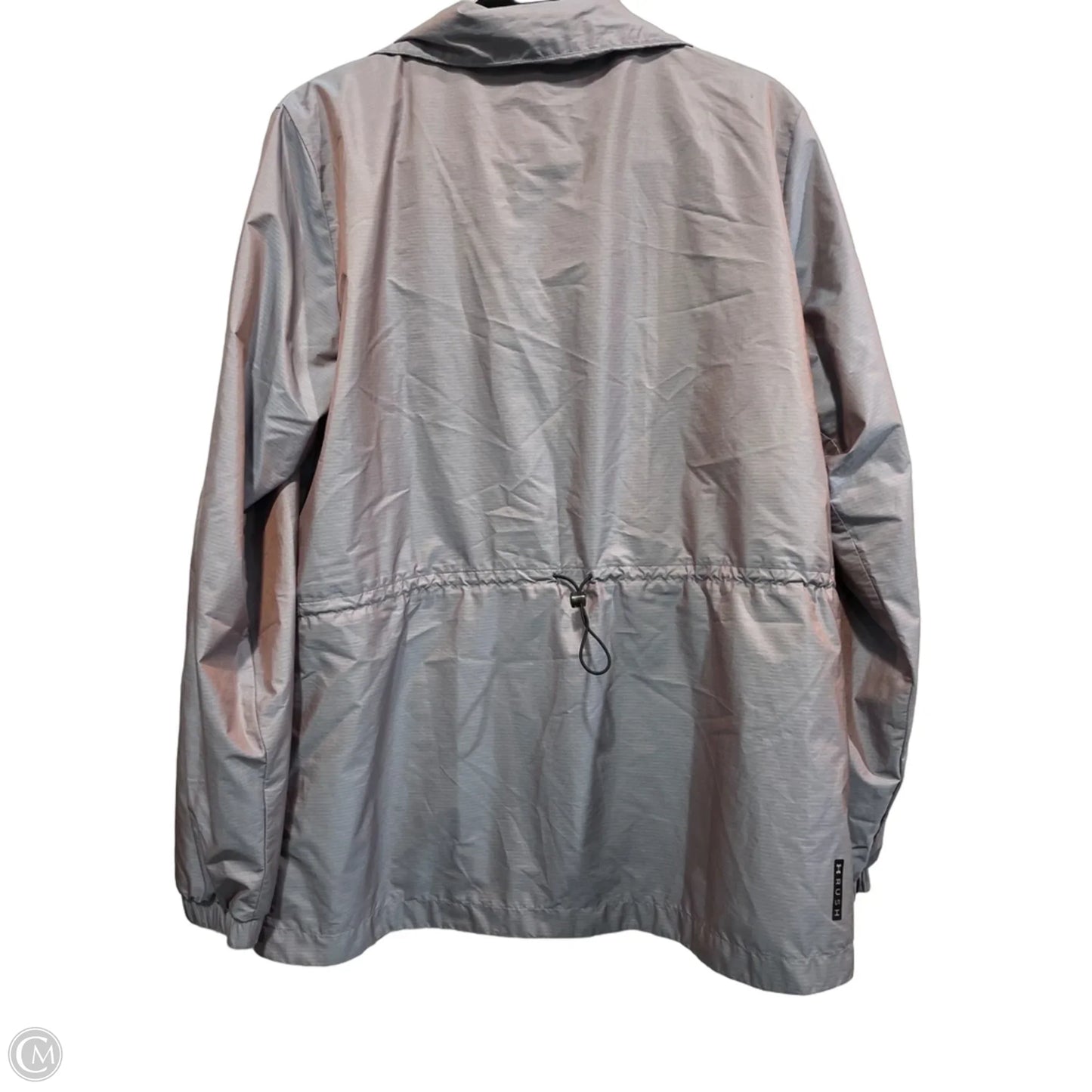 Athletic Jacket By Under Armour In Grey, Size: M