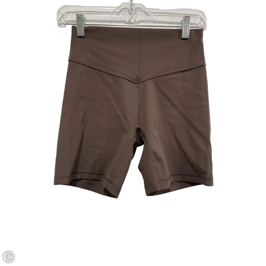 Athletic Shorts By Clothes Mentor In Brown, Size: S