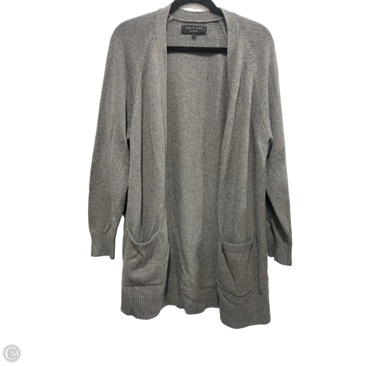 Cardigan By Rag And Bone In Grey, Size: Xs