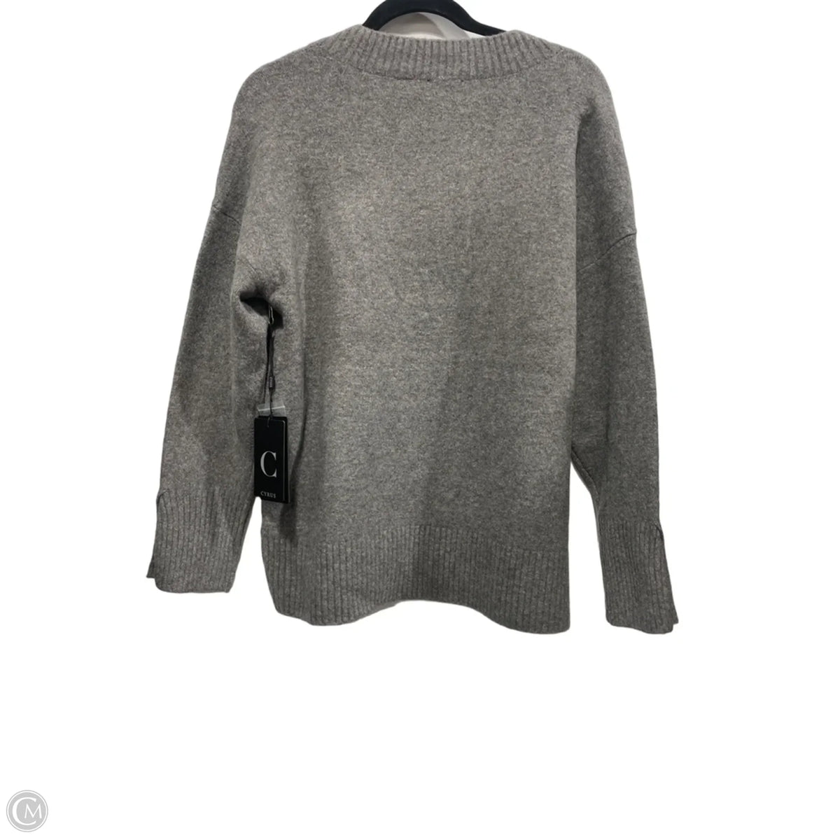 Sweater By Cyrus In Grey, Size: S