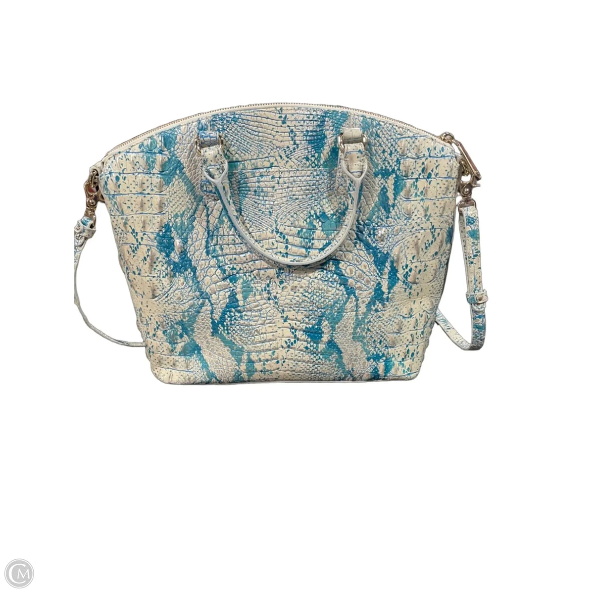 Handbag Designer By Brahmin, Size: Large