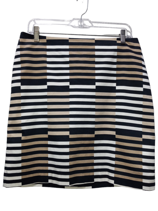 Striped Skirt Mini & Short Ann Taylor, Size 8