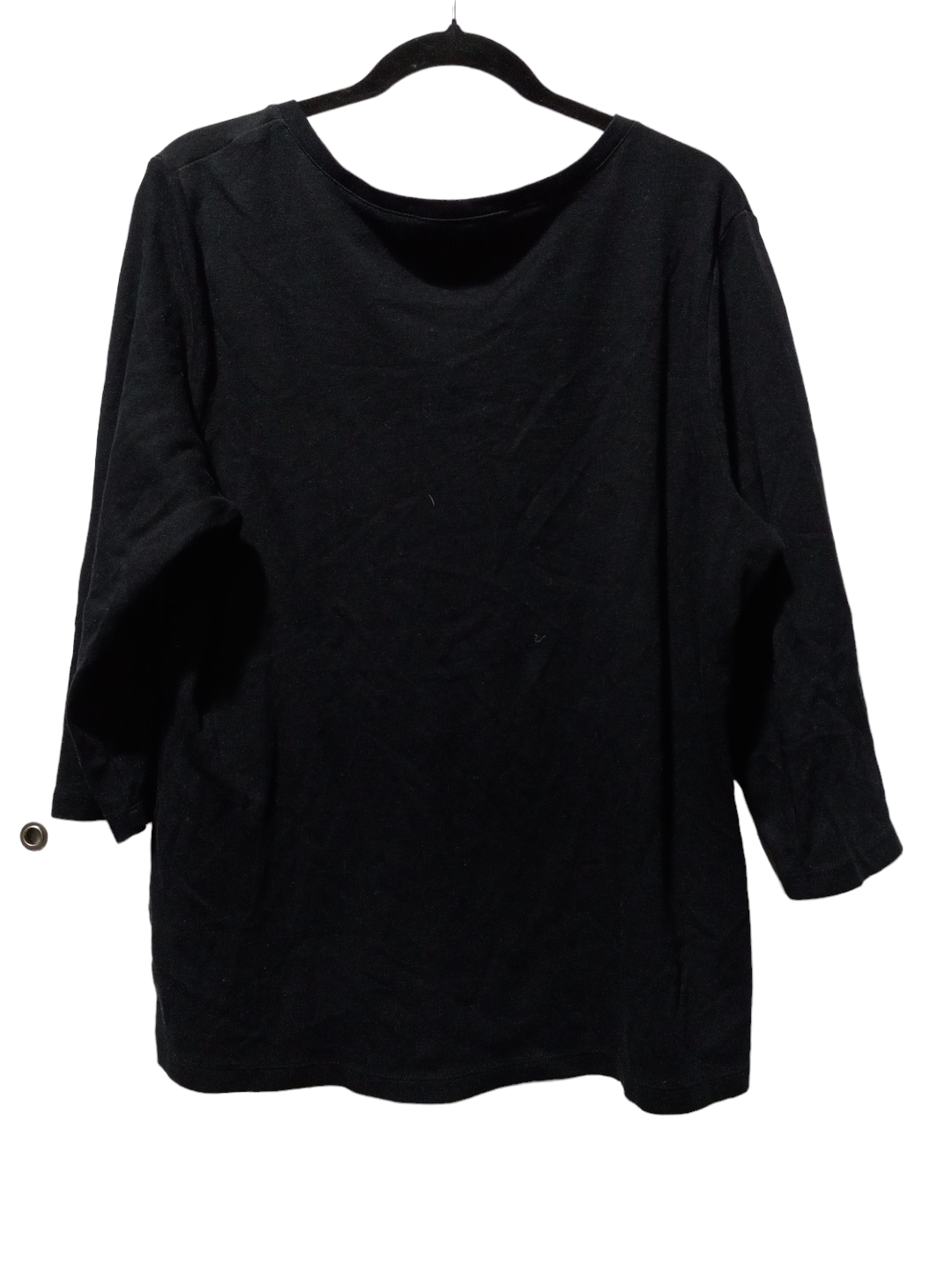 Top 3/4 Sleeve Basic By Karen Scott  Size: 2x