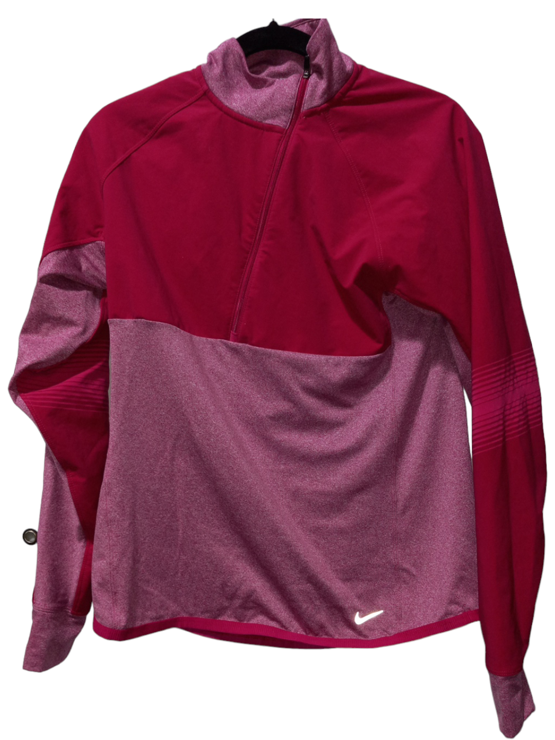 Athletic Jacket By Nike Apparel  Size: L