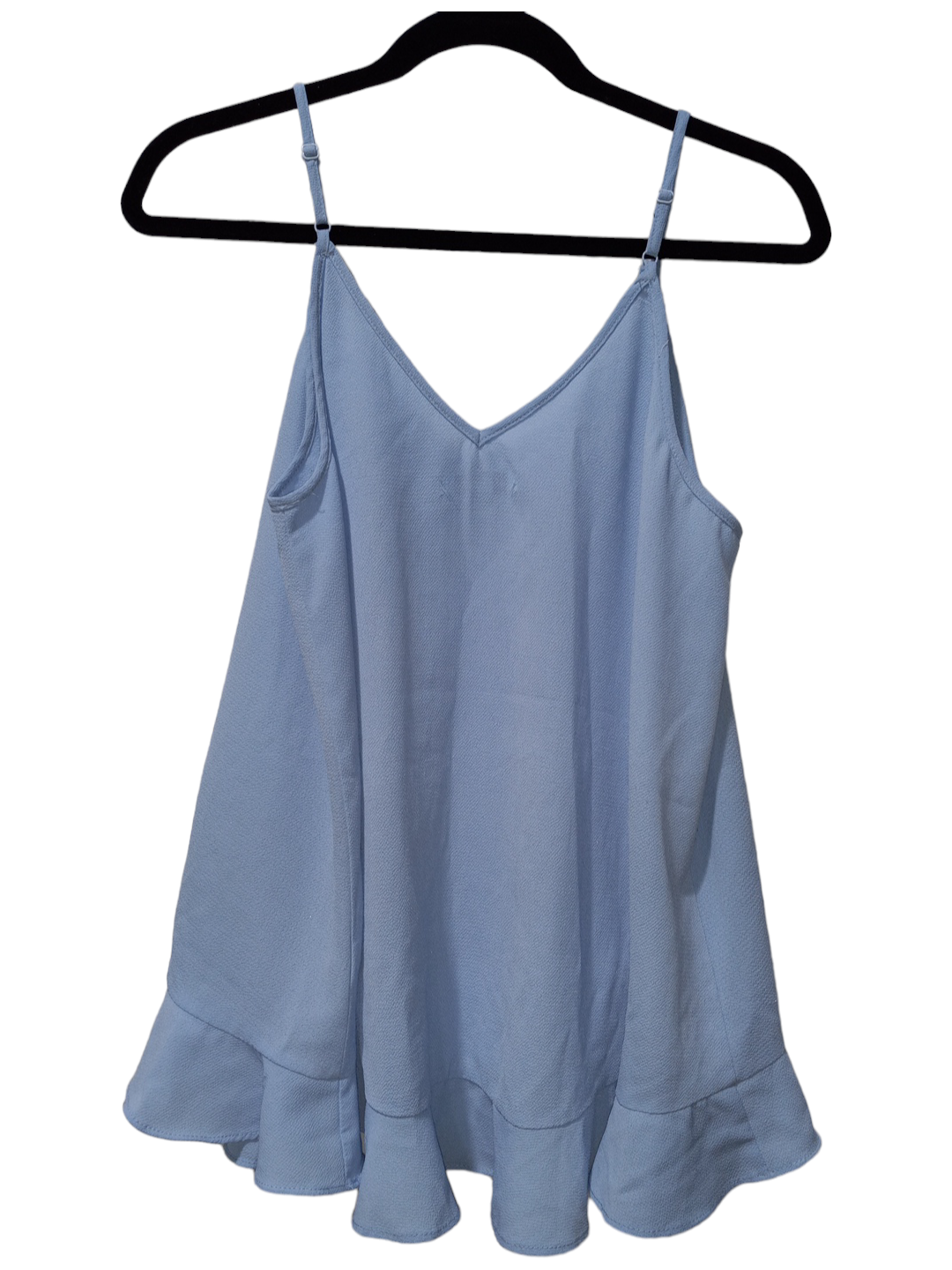 Blue Blouse Sleeveless She + Sky, Size M