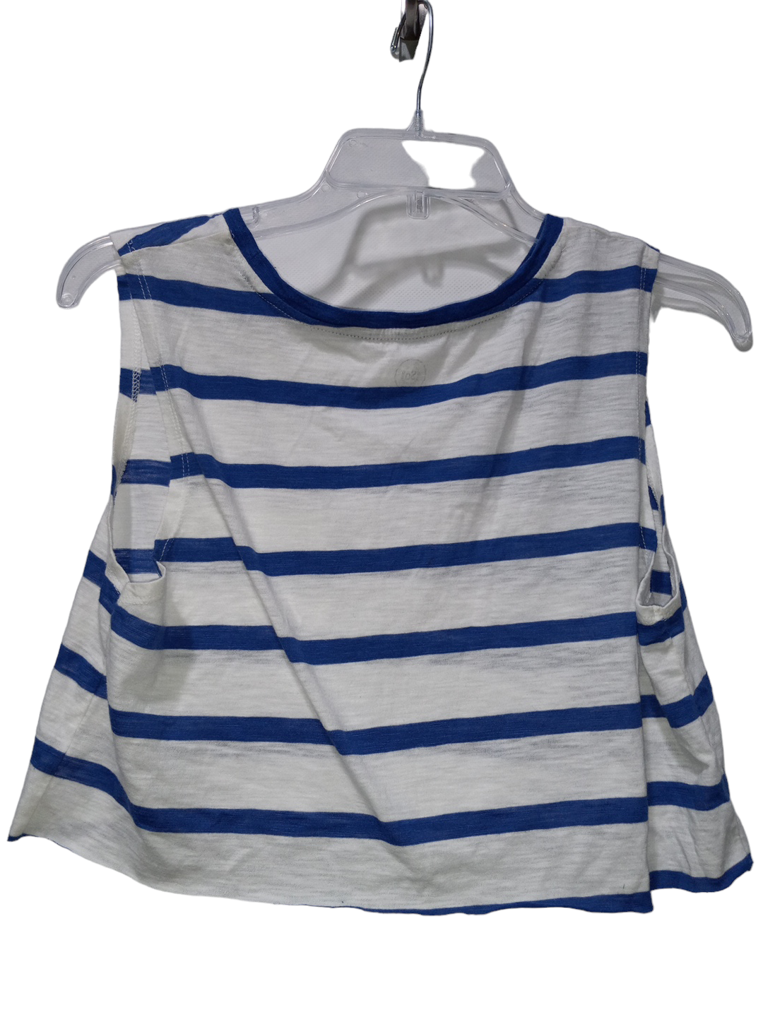 Striped Pattern Top Sleeveless So, Size L