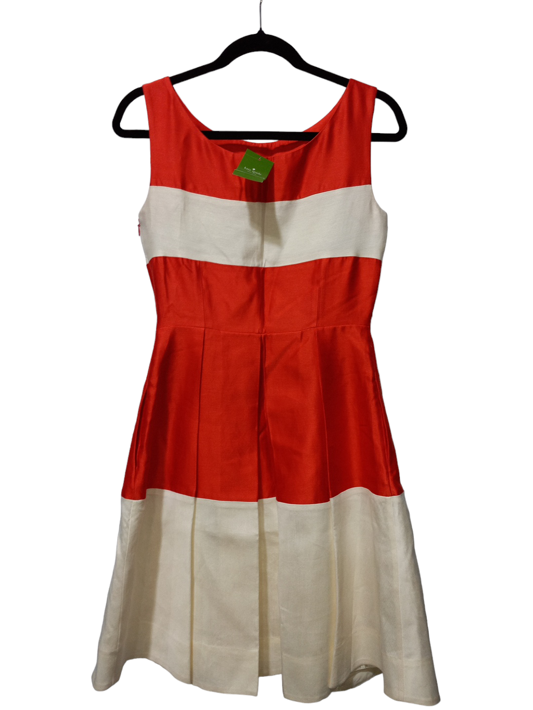 Striped Pattern Dress Designer Kate Spade, Size Xs
