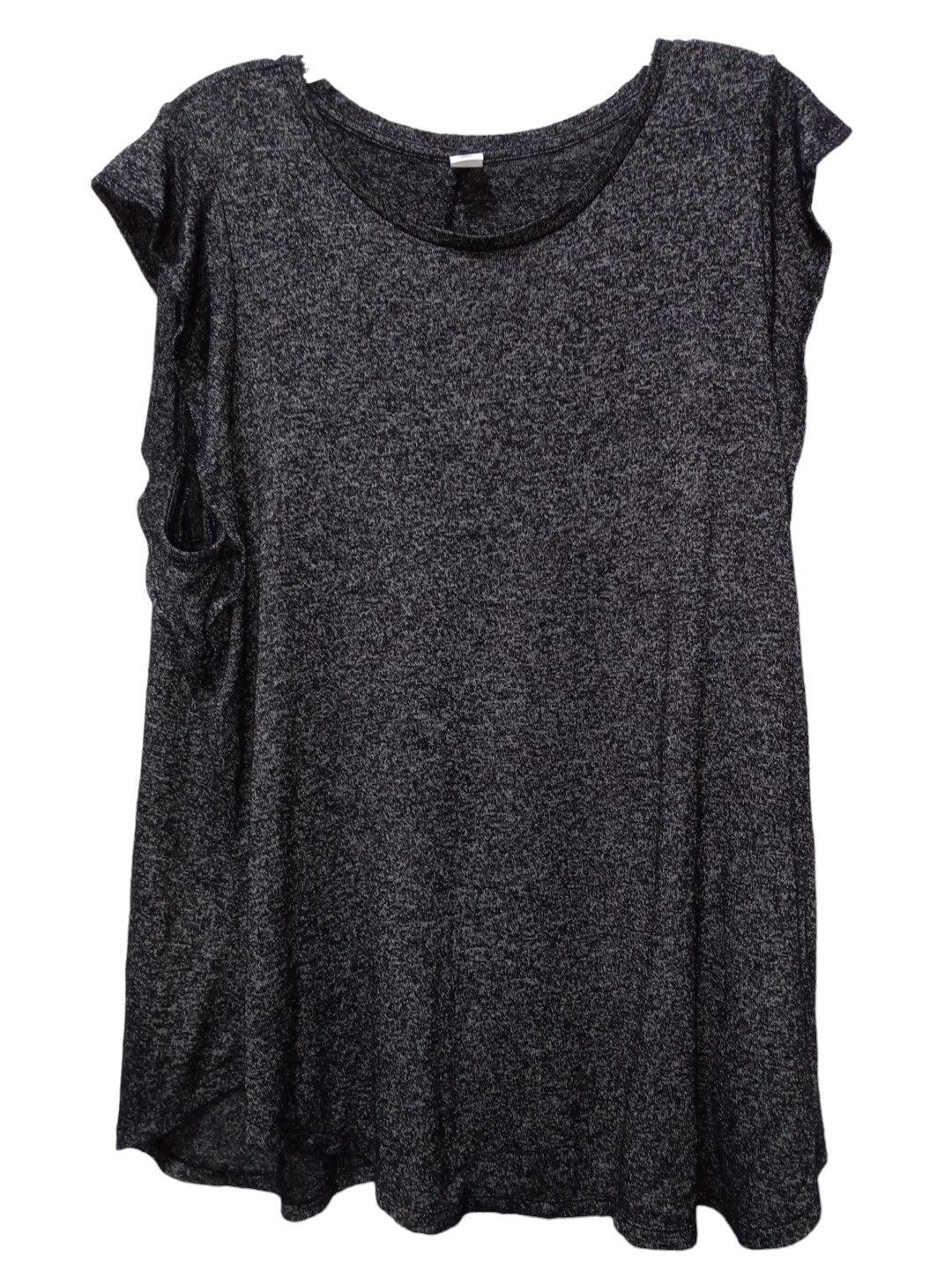 Black & Grey Blouse Sleeveless Old Navy, Size Xl