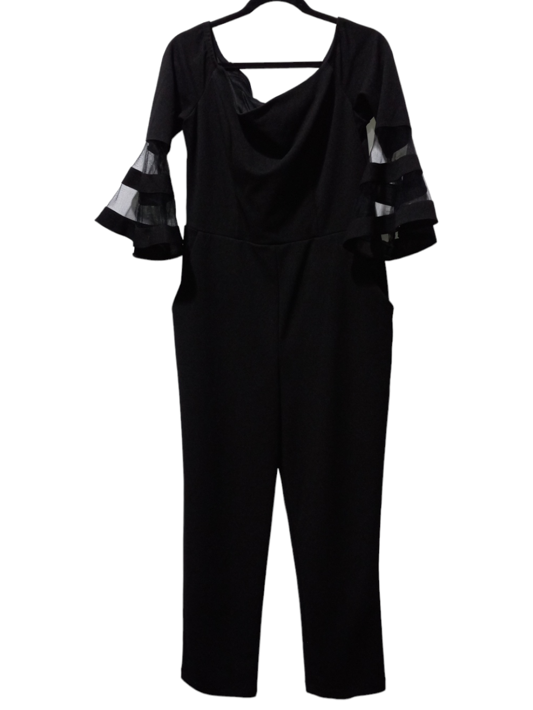 Black Jumpsuit Clothes Mentor, Size L