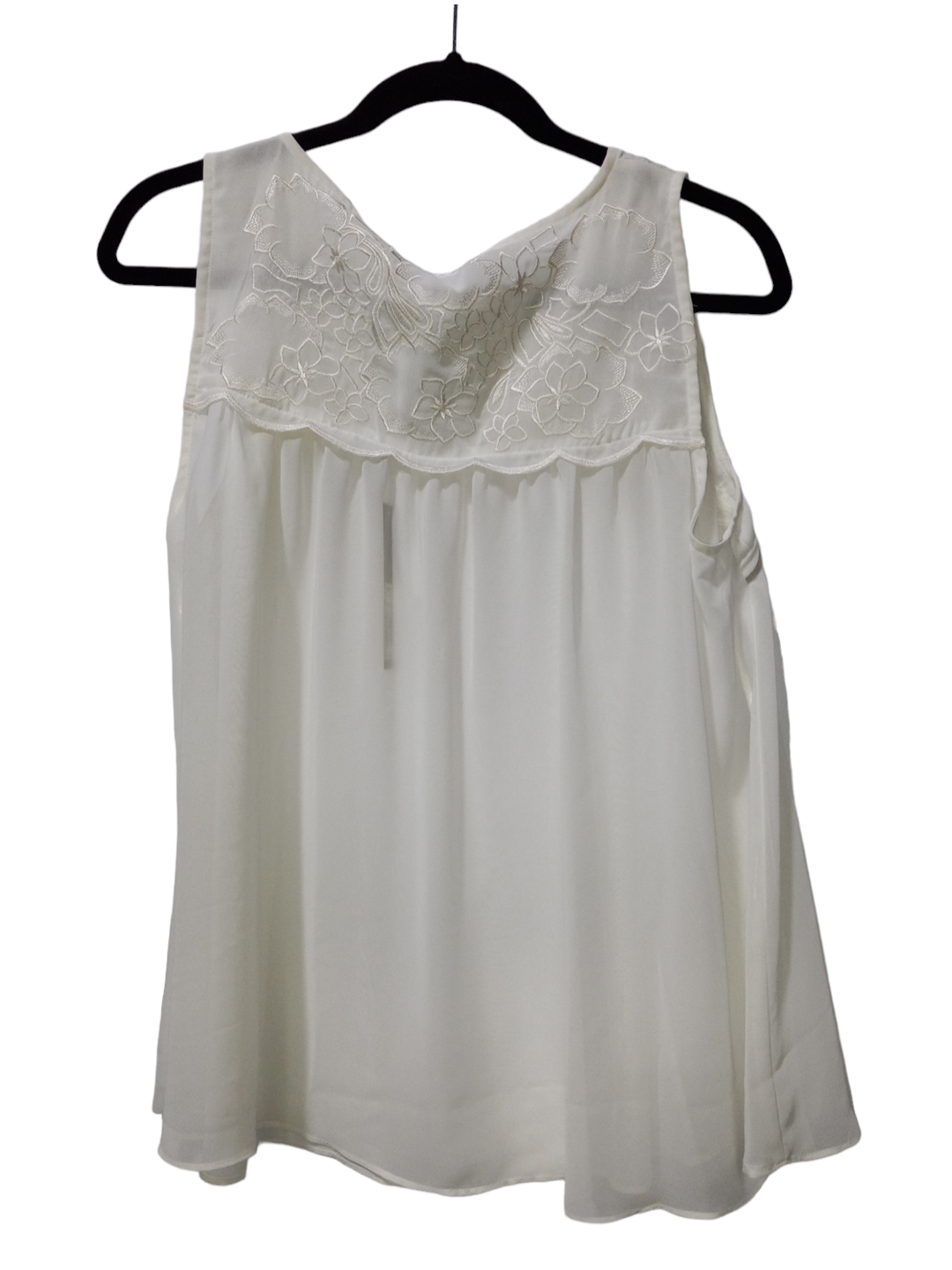 White Blouse Sleeveless Lc Lauren Conrad, Size M