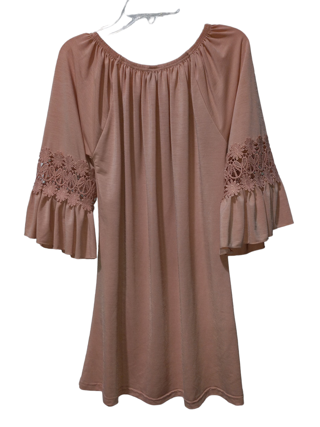 Peach Tunic 3/4 Sleeve Winwin, Size M