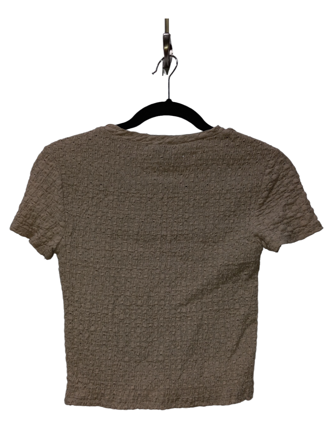 Brown Top Short Sleeve Forever 21, Size S